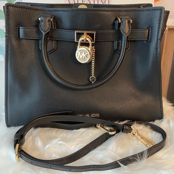 Michael Kors Bags Michael Kors Hamilton Medium Leather Satchel